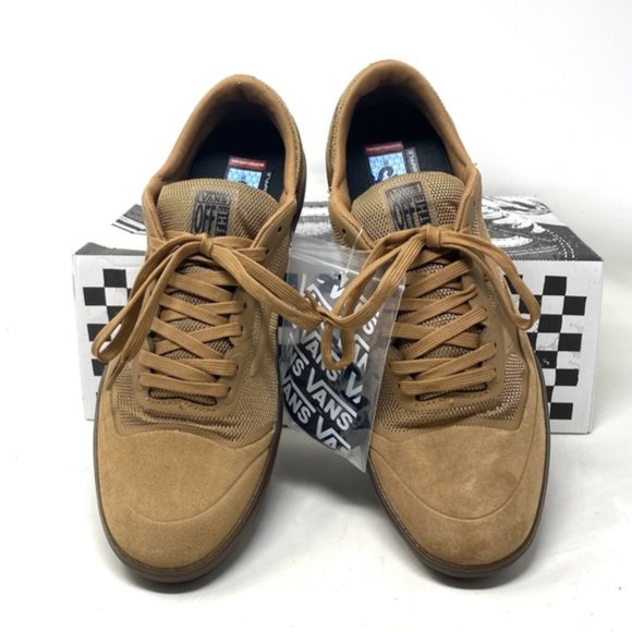 VANS AVE Tobacco Gum Skate Sneaker Canvas Suede Shoes Womens Low Top VN0A5JIBLV9 - Picture 5 of 11
